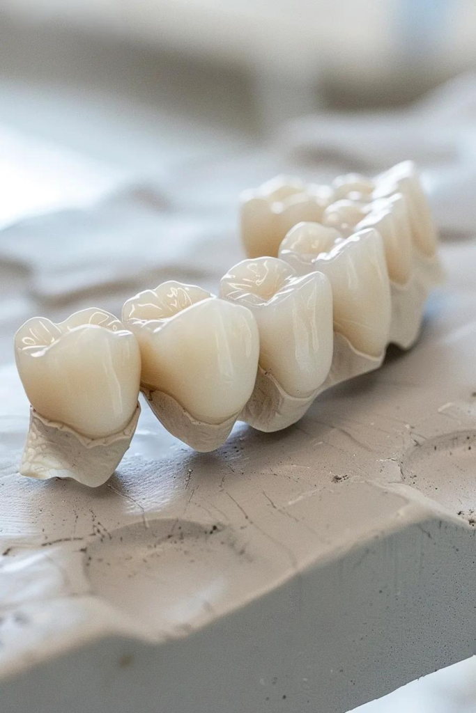 3d row of 7 teeth
