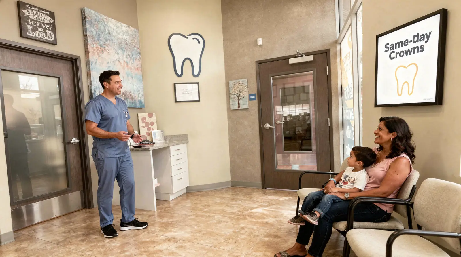 Dental crowns are custom restorations that reinforce teeth weakened by decay or damage, restoring both